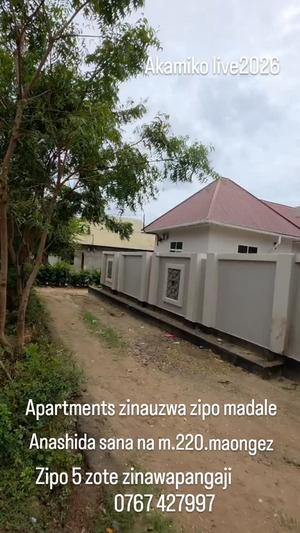 Nyumba/Apartment ya vyumba vitatu inauzwa Madale Mivumoni, Dar Es Salaam