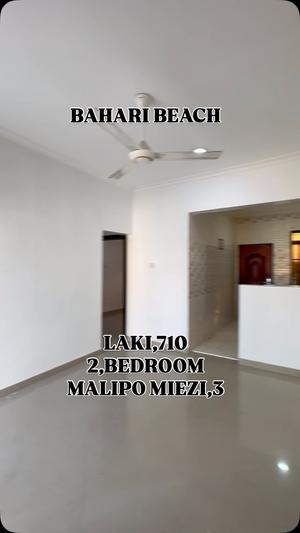 Apartment ya vyumba viwili inapangishwa Bahari Beach, Dar Es Salaam Apartment ya vyumba viwili inapangishwa Bahari Beach, Dar Es Salaam