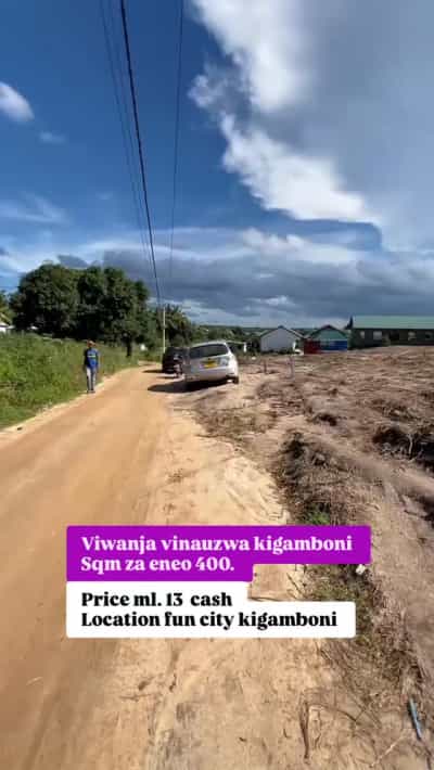 Kiwanja kinauzwa KIGAMBONI FUN CITY, Dar Es Salaam (400 sqm)