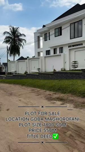 Kiwanja kinauzwa Goba Maghorofani, Dar Es Salaam sqm 1800 Kiwanja kinauzwa Goba Maghorofani, Dar Es Salaam sqm 1800