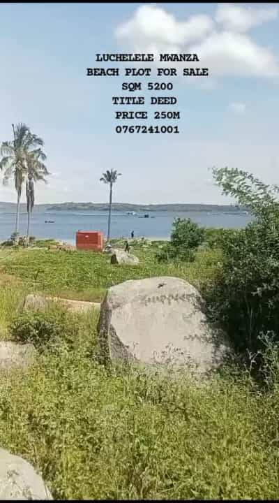 Beach Plot kinauzwa Luchelele, Mwanza (5200 sqm)