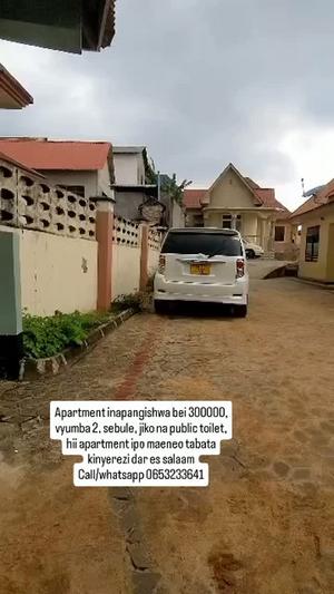Apartment ya vyumba viwili inapangishwa Tabata Kinyerezi, Dar Es Salaam