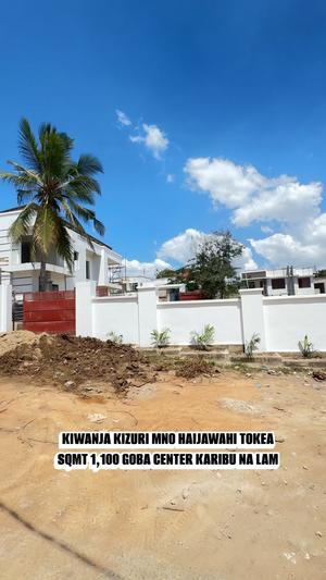 Kiwanja kinauzwa Goba Center, Dar Es Salaam (1100 sqm)