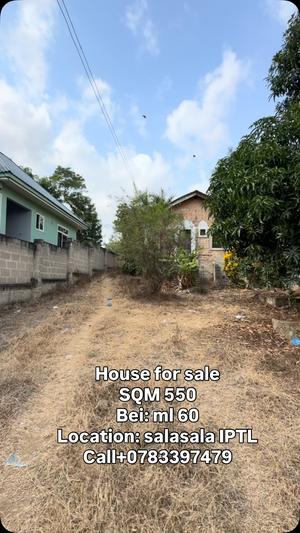 House for Sale in Salasala Iptl, Dar Es Salaam (550 sqm) House for Sale in Salasala Iptl, Dar Es Salaam (550 sqm)