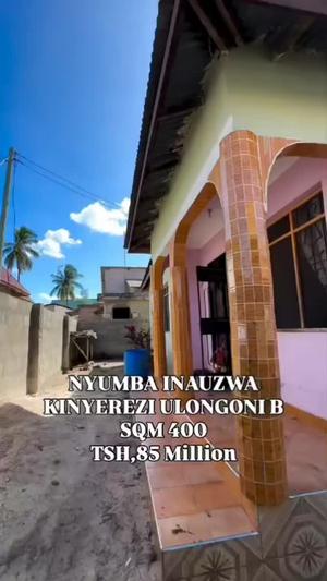 3 Bedrooms House for Sale in Kinyerezi Ulongoni B, Dar Es Salaam (400 sqm)