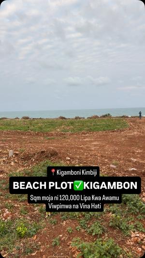 Beach Plots for Sale in Kigamboni, Dar Es Salaam (500 sqm) Beach Plots for Sale in Kigamboni, Dar Es Salaam (500 sqm)