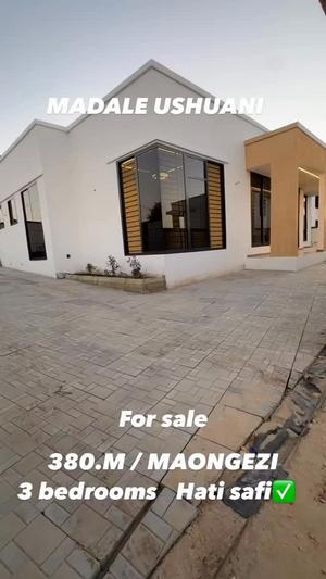 Nyumba ya vyumba vitatu inauzwa Madale Flamingo, Dar Es Salaam
