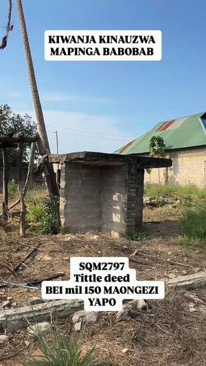 Residential Plot for Sale in Mapinga Baobab, Pwani (2797 sqm) Residential Plot for Sale in Mapinga Baobab, Pwani (2797 sqm)