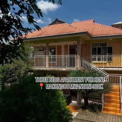 3 Bedrooms Apartment for Rent in MAKONGO MWANZONI, Dar Es Salaam