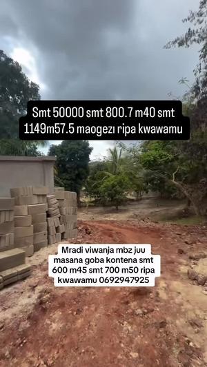 Kiwanja kinauzwa Goba, Dar Es Salaam