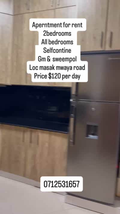 2 Bedrooms Apartment for Rent in Masak Mwaya, Morogoro