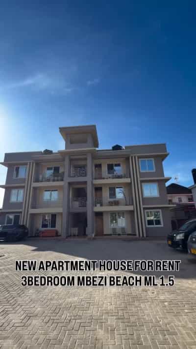 Apartment ya vyumba vitatu inapangishwa Mbezi Beach, Dar Es Salaam