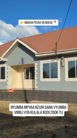 Nyumba ya vyumba viwili inapangishwa Kibaha Picha Ya Ndege, Pwani Nyumba ya vyumba viwili inapangishwa Kibaha Picha Ya Ndege, Pwani