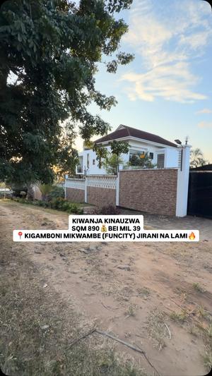 Kiwanja kinauzwa Kigamboni Mkwambe, Dar Es Salaam sqm 890 Kiwanja kinauzwa Kigamboni Mkwambe, Dar Es Salaam sqm 890