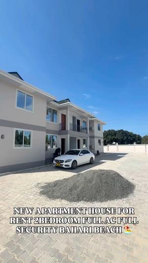 Apartment ya vyumba viwili inapangishwa Bahari Beach, Dar Es Salaam