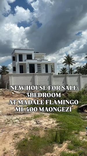 Nyumba ya vyumba vitatu inauzwa Madale Flamingo, Dar Es Salaam (500 sqm) Nyumba ya vyumba vitatu inauzwa Madale Flamingo, Dar Es Salaam (500 sqm)