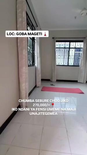 Nyumba ya chumba kimoja inapangishwa Goba Mageti, Dar Es Salaam