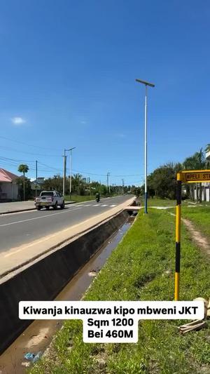 Kiwanja kinauzwa Mbweni Jkt, Dar Es Salaam sqm 1200