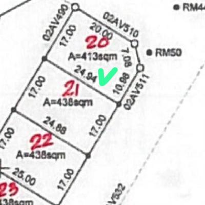 Kiwanja (Residential/Commercial) kinauzwa Ntyuka Mhande, Dodoma (413 sqm) Kiwanja (Residential/Commercial) kinauzwa Ntyuka Mhande, Dodoma (413 sqm)
