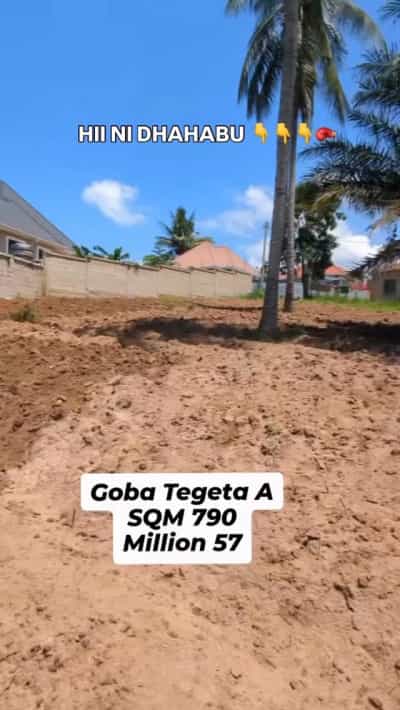 Kiwanja kinauzwa Goba, Dar Es Salaam sqm 790