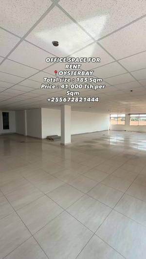 Ofisi inapangishwa Oysterbay, Dar Es Salaam (185 sqm)