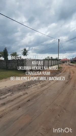 Kiwanja kinauzwa Kitunda Kivule, Dar Es Salaam acre 1.5 Kiwanja kinauzwa Kitunda Kivule, Dar Es Salaam acre 1.5