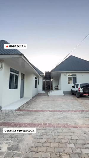 Nyumba ya vyumba viwili inapangishwa Goba Njia 4, Dar Es Salaam