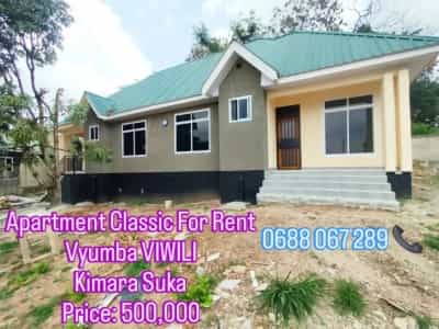 Nyumba/Apartment ya vyumba viwili inapangishwa Kimara, Dar Es Salaam
