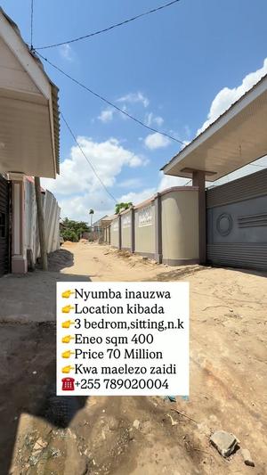 3 Bedrooms House for Sale in Kibada, Dar Es Salaam (400 sqm)