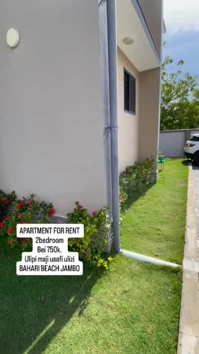 Apartment ya vyumba viwili inapangishwa Bahari Beach Jambo, Dar Es Salaam