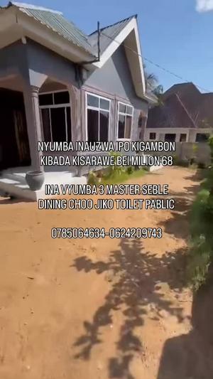 Nyumba ya vyumba vitatu inauzwa Kibada Kisarawe, Dar Es Salaam Nyumba ya vyumba vitatu inauzwa Kibada Kisarawe, Dar Es Salaam