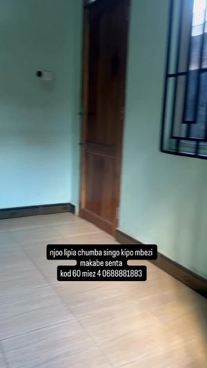Nyumba ya chumba kimoja inapangishwa Mbezi Makabe Senta, Dar Es Salaam