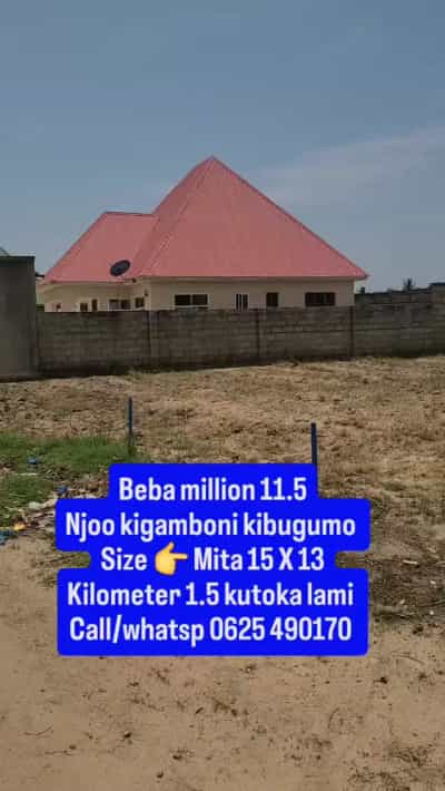 Kiwanja kinauzwa Kigamboni Kibugumo, Dar Es Salaam (195 sqm)