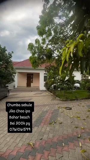Apartment ya chumba kimoja inapangishwa Bahar Beach, Dar Es Salaam