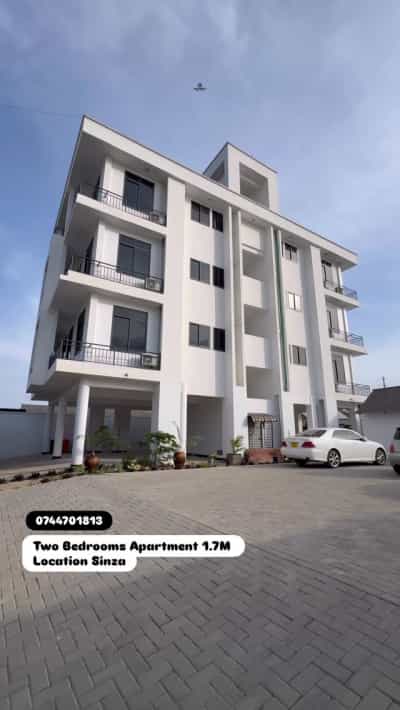 Apartment ya vyumba viwili inapangishwa Sinza, Dar Es Salaam