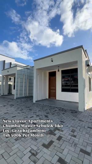 Apartment ya chumba kimoja inapangishwa Geza Kigamboni, Dar Es Salaam