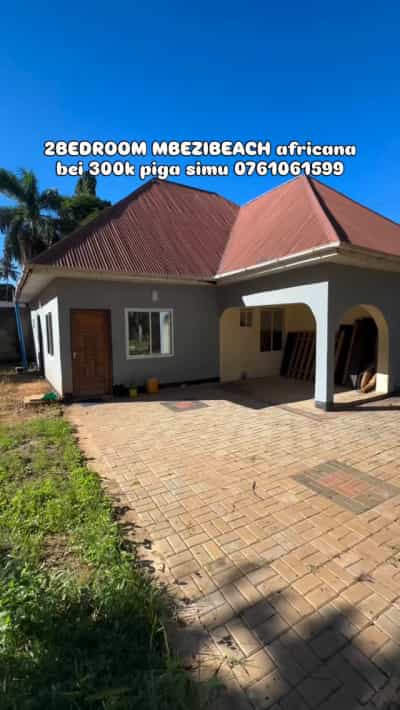 Nyumba ya vyumba viwili inapangishwa Mbezi Beach Africana, Dar Es Salaam