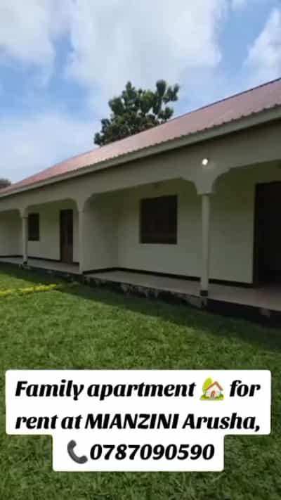 2 Bedrooms House/Apartment for Rent in Mianzini, Dar Es Salaam