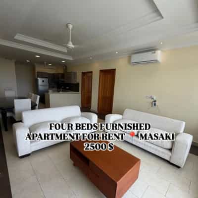 Apartment ya vyumba vinne inapangishwa Masaki, Dar Es Salaam