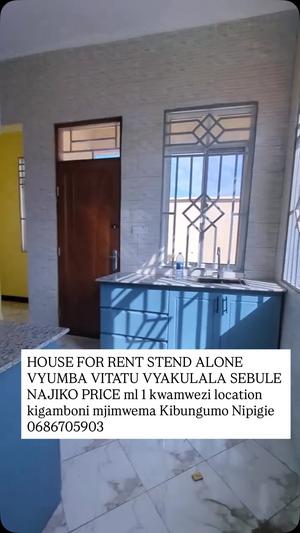 Nyumba ya vyumba vitatu inapangishwa Mjimwema Kibungumo, Dar Es Salaam