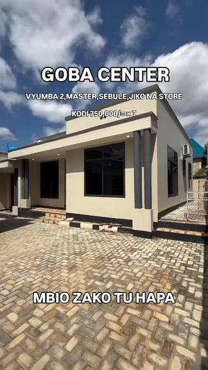 Apartment ya vyumba viwili inapangishwa Goba Center, Dar Es Salaam