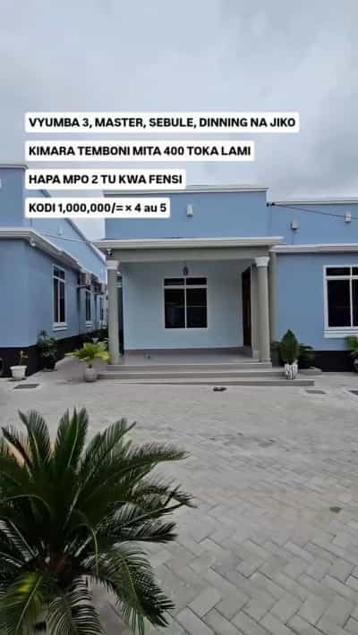 Nyumba ya chumba kimoja inauzwa Kimara, Dar Es Salaam