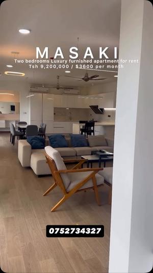 2 Bedrooms Furnished Apartment for Rent in Masaki, Dar Es Salaam