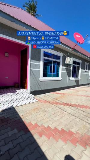 Apartments zinauzwa Kigamboni Kisiwani, Dar Es Salaam (500 sqm)