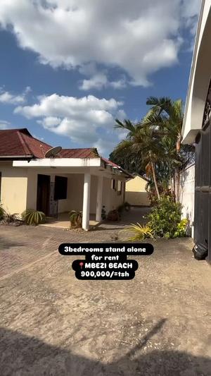 Nyumba/Apartment ya vyumba vitatu inapangishwa Mbezi Beach, Dar Es Salaam