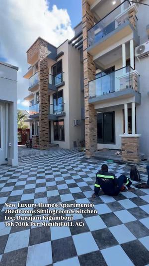 Nyumba ya vyumba viwili inapangishwa Darajani Kigamboni, Dar Es Salaam