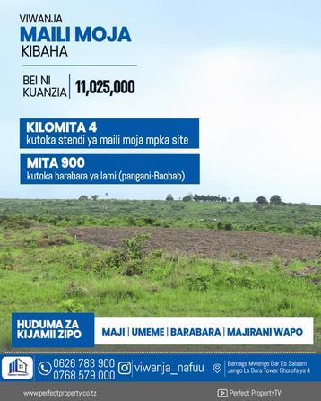 Residential Plots for Sale in Kibaha Maili Moja, Pwani