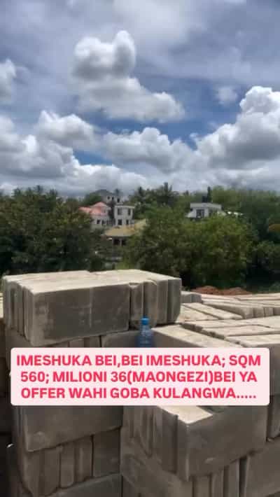 Residential Plot for Sale in Goba Kulangwa, Dar Es Salaam (560 sqm)