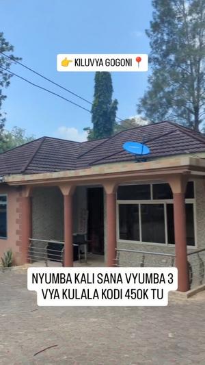Nyumba ya vyumba vitatu inapangishwa Kiluvya Gogoni, Pwani Nyumba ya vyumba vitatu inapangishwa Kiluvya Gogoni, Pwani