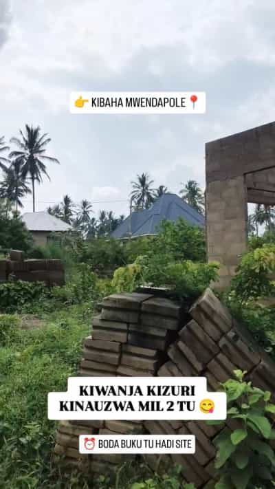 Kiwanja kinauzwa Kibaha Mwendapole, Pwani sqm 200